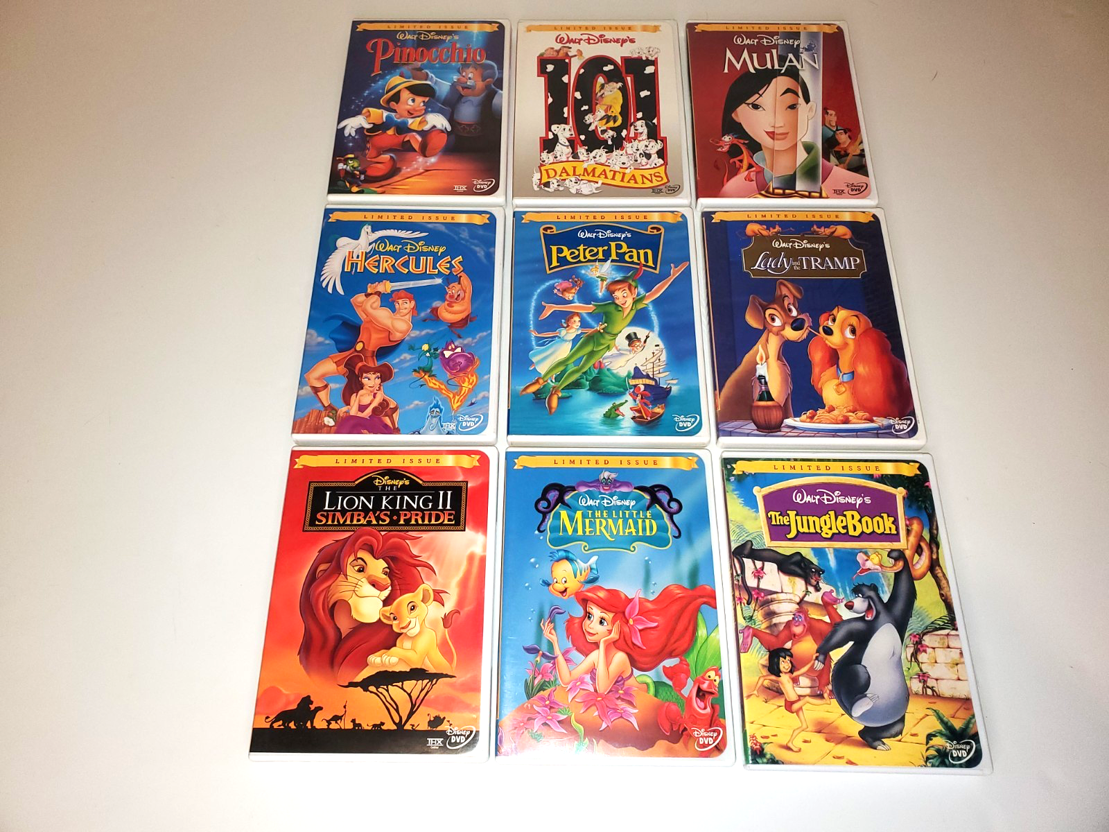 Disney - ディズニーDVD Vintage 1999 Disney Limited Issue Original DVD Releases