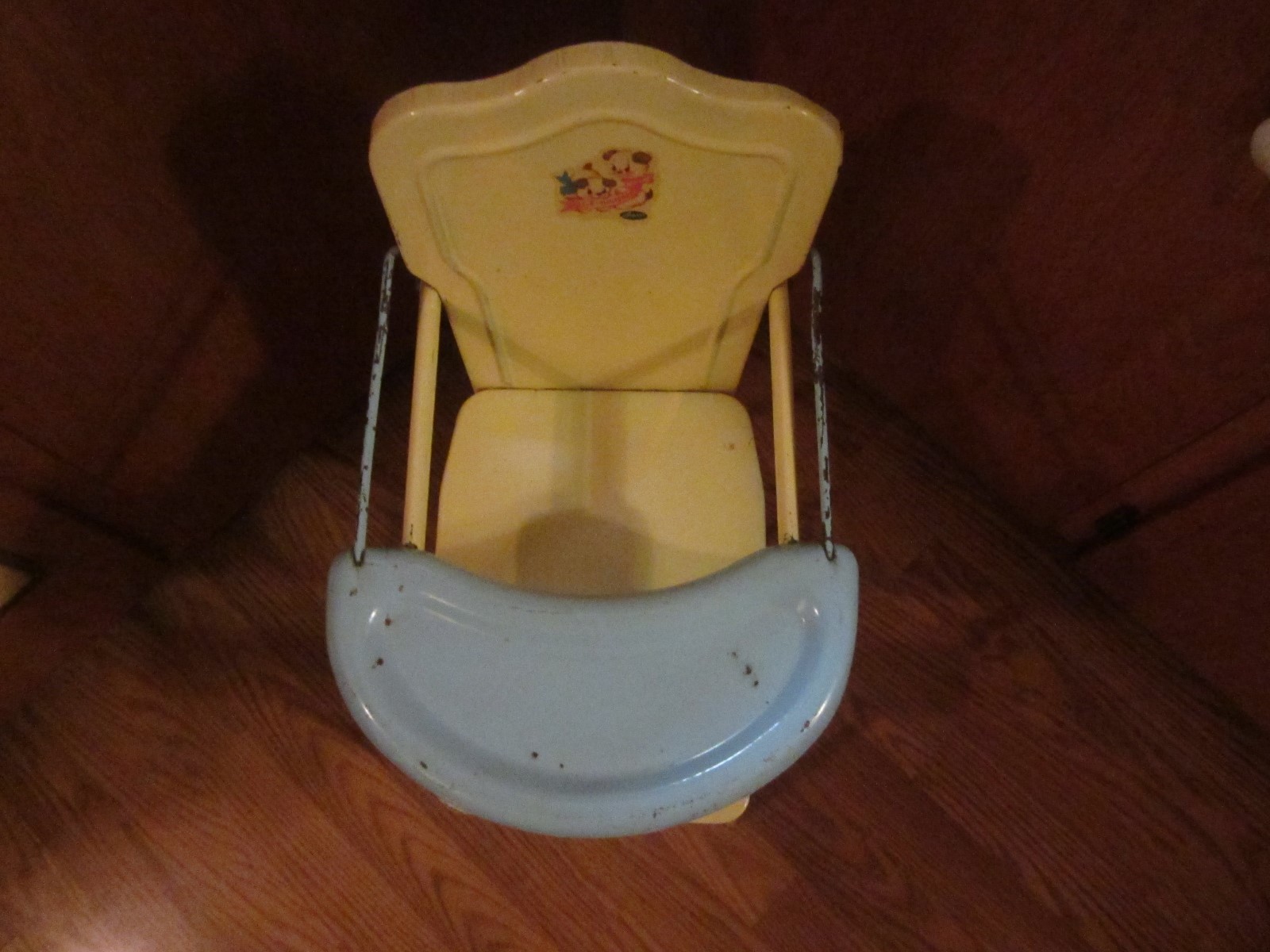 Vintage Amsco Doll-E-Hichair Toy Doll High Chair American USA 1950s DOLL