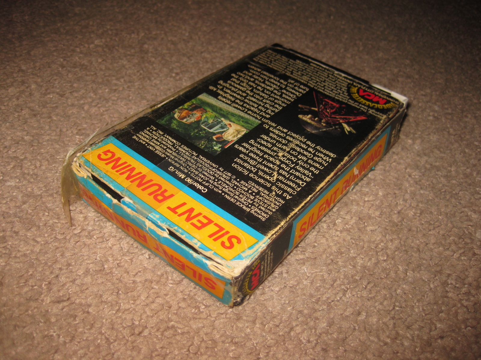 Silent Running - 1981 Sci-Fi - Beta Betamax Tape