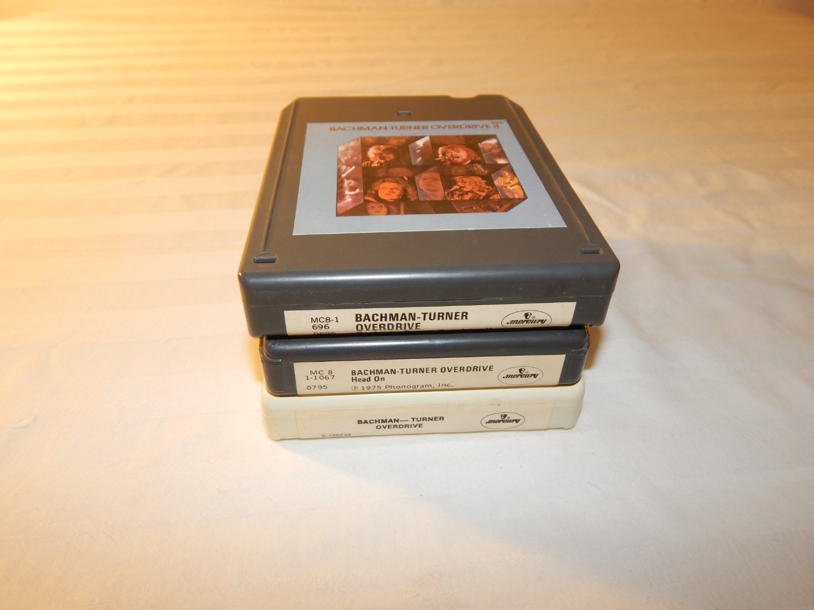 Bachman-Turner Overdrive ~ Three 8-Track lot ~ Tested & Working II Head On