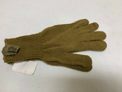 100% WOOL GLOVE INSERTS LINERS CW TYPE II CLASS 5 MULTICAM OCP MEDIUM TAN 6077