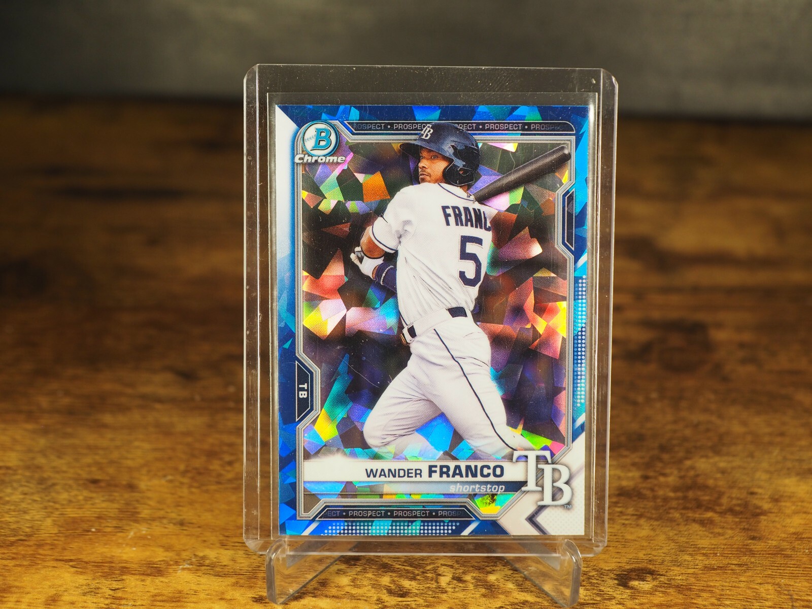 【75シリ】WANDER FRANCO BOWMAN SAPPHIRE 2021 Bowman Chrome Sapphire Edition Prospects Wander Franco