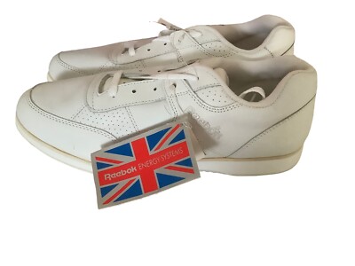 Reebok Comfort Women s Walking Shoes Energy Technology White Leather Size 10