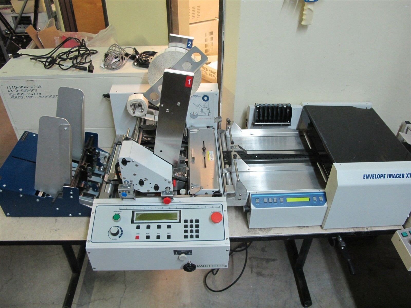 Hasler HT25 Tabber Rena Imager XT 3.0 Printer Neopost EasyFeed 120 Secap TC48