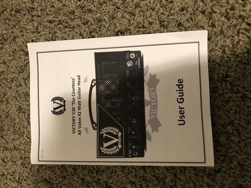 Victory V30 The Countess Amp Head