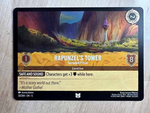 Rapunzel's Tower 33/204 - FOIL - Shimmering Skies TCG