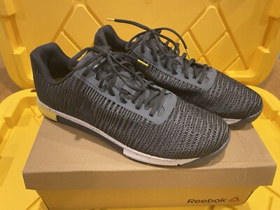 NWB REEBOK Speed TR FlexWeave Men's Crossfit shoes Cold Grey Size US13