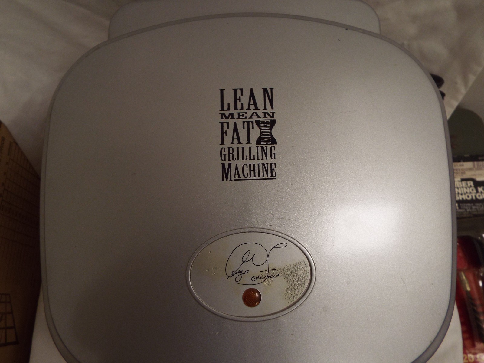 George Foreman Grill Model Number GR18PL