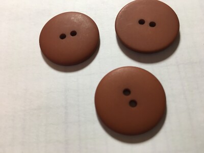 25 NEW 1 INCH DULL FINISH ANTIQUE GOLD  BUTTONS