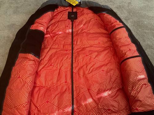 Pre-owned Under Armour $800 Men's 2xl  100% Cashmere Coldgear Infrared Vest 1265266-001 In Black