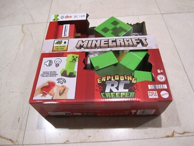 Minecraft Exploding RC Creeper with Lights & Sounds with 10 Explosion Particles