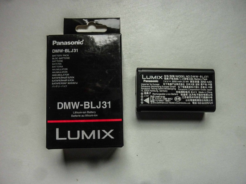 Batterie  Panasonic Dmw-Blj31 Pour Lumix S1 S1r S1h