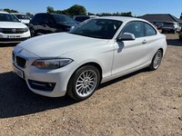 2014 BMW 218D SPORT COUPE WHITE SALVAGE DAMAGED REPAIR ULEZ COMPLIANT CAT S