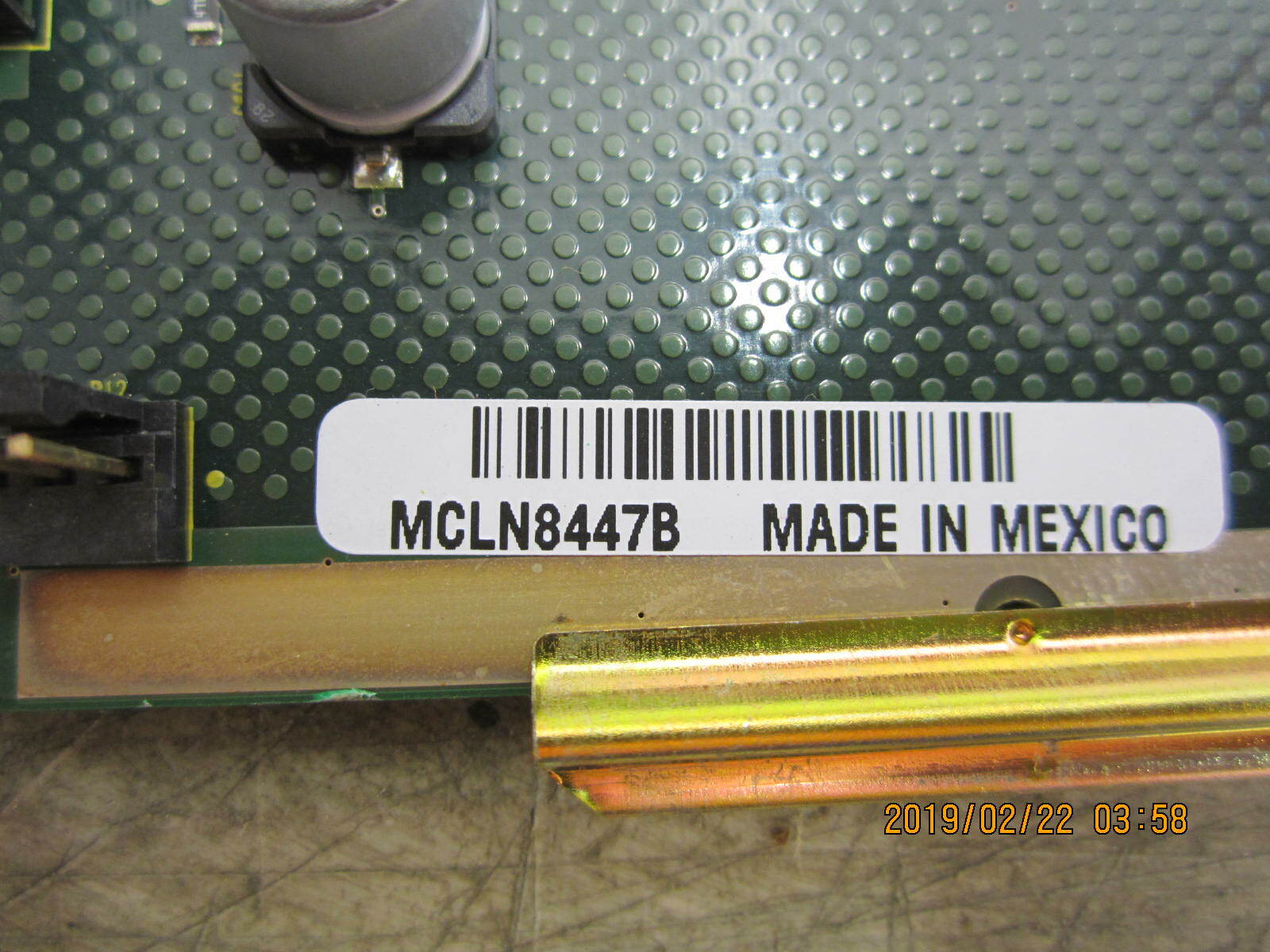 Motorola Quantar T5365A Station Control Module (SCM) Warranty CLN8447B