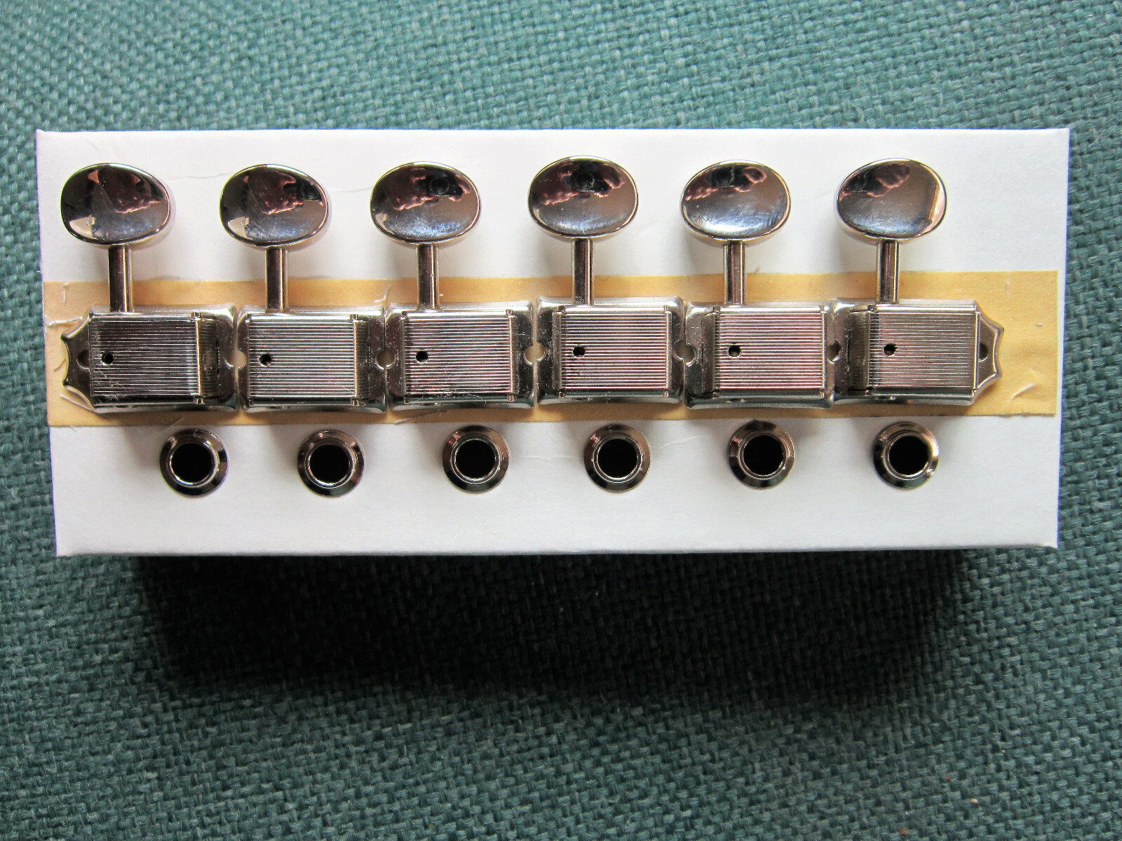 Quality Nickle Tuners for Fender Stratocaster Telecaster Split Shaft 6 inline