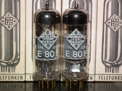 E80F Telefunken 6084 One (1 pcs) NOS NIB EF86 sub Made by Philips Heerlen 1966