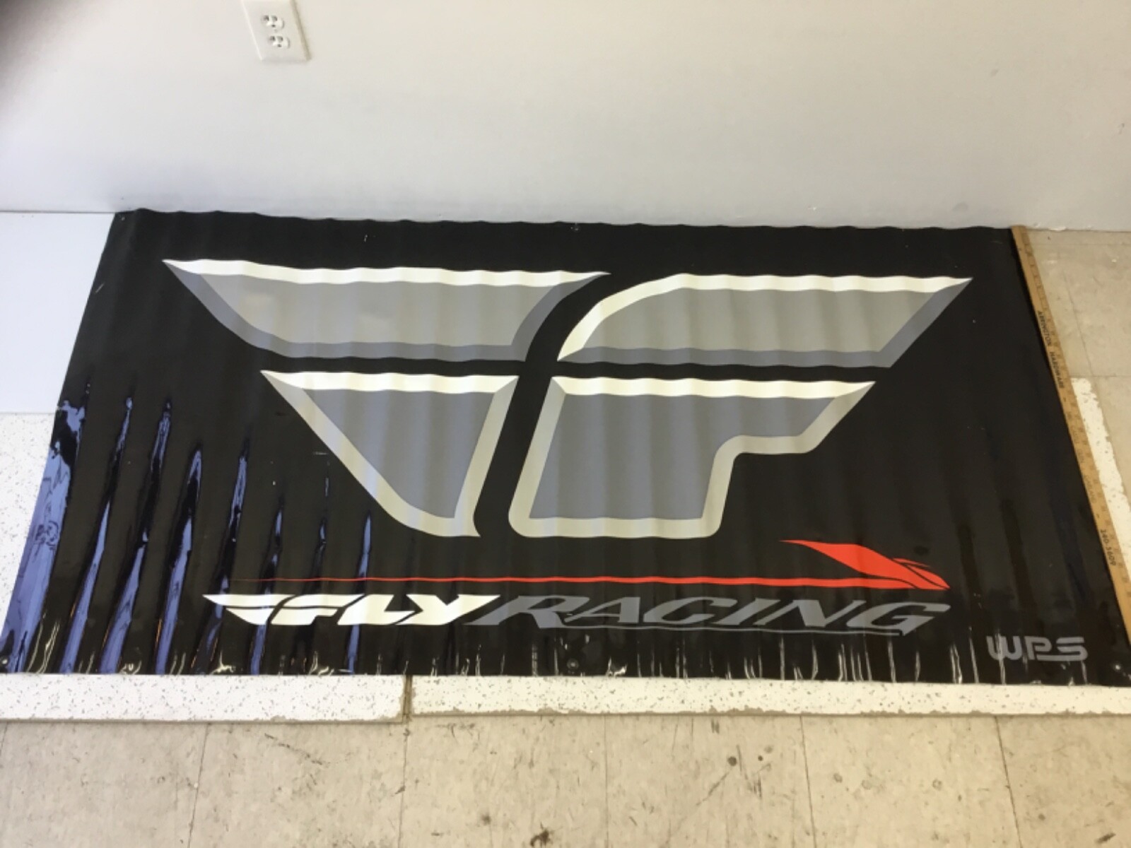 VINTAGE COLLECTABLE FLY BMX RACING BANNER