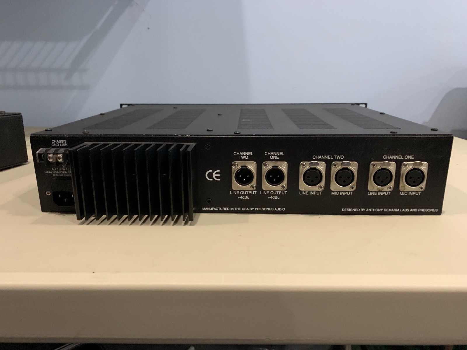 PreSonus ADL-600 2 Channel High Voltage Tube Pre-Amp (16972)