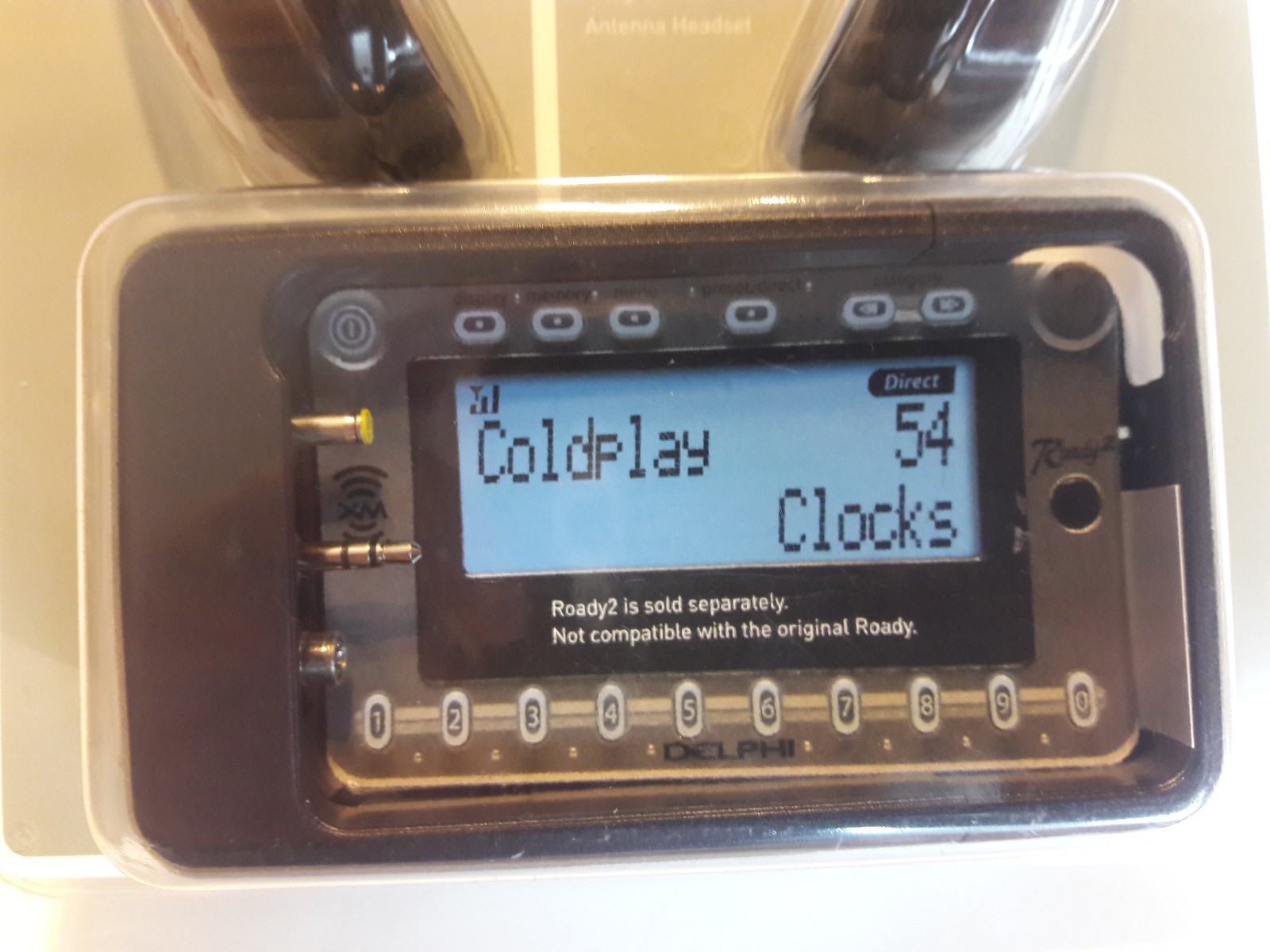 Delphi (Model No. SA10109) XM Roady2 Personal Audio System BRAND NEW Sealed