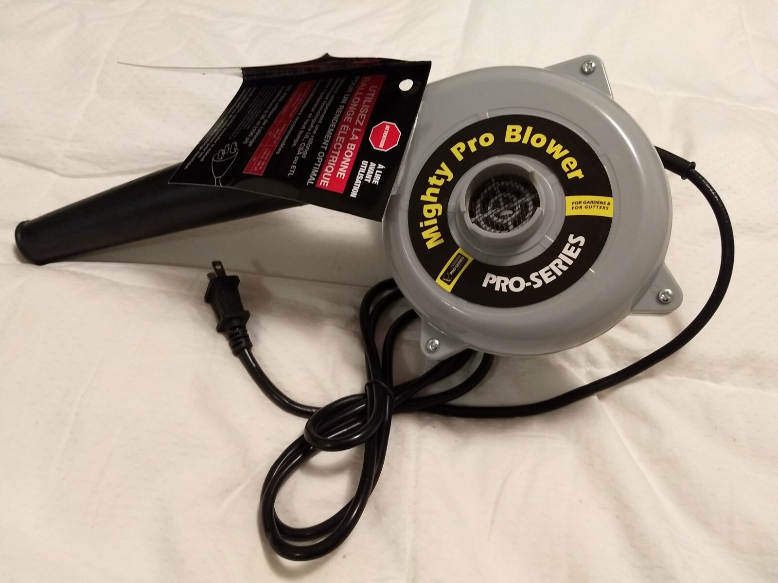 PRO SERIES 114 MPH 110 CFM Electric Mighty Pro Leaf Blower Lightweight Portable