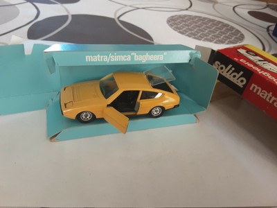 Solido 1/43 Matra Bagheera - Boîte Orange - Jaune - Neuf En Boîte