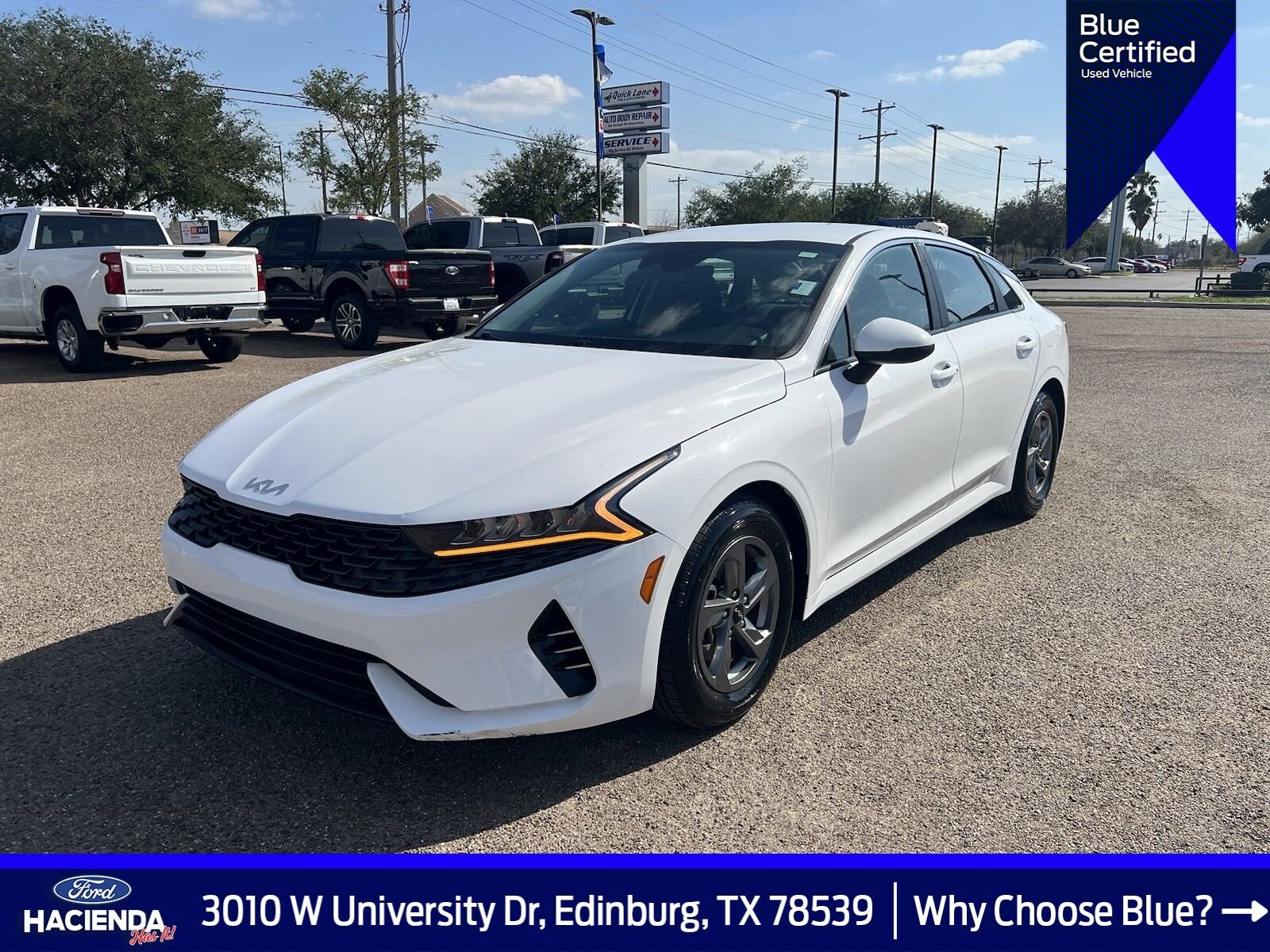 2022 Kia K5 Lxs Intercooled Turbo Regular Unleaded I4 1.6 L/98 Glacial