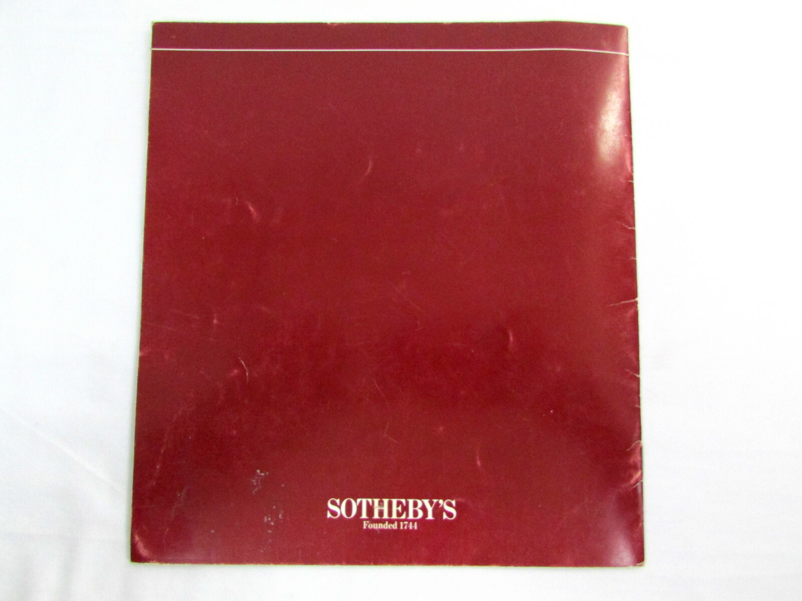 Buying and Selling at Sotheby's Auction House Info Flyer Booklet 1983
