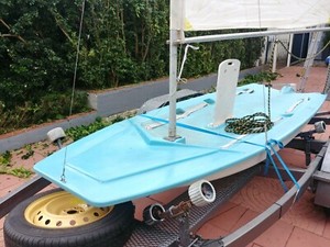 Sold pending -Pongrass Gaffer 12ft sailing dinghy | Sail 