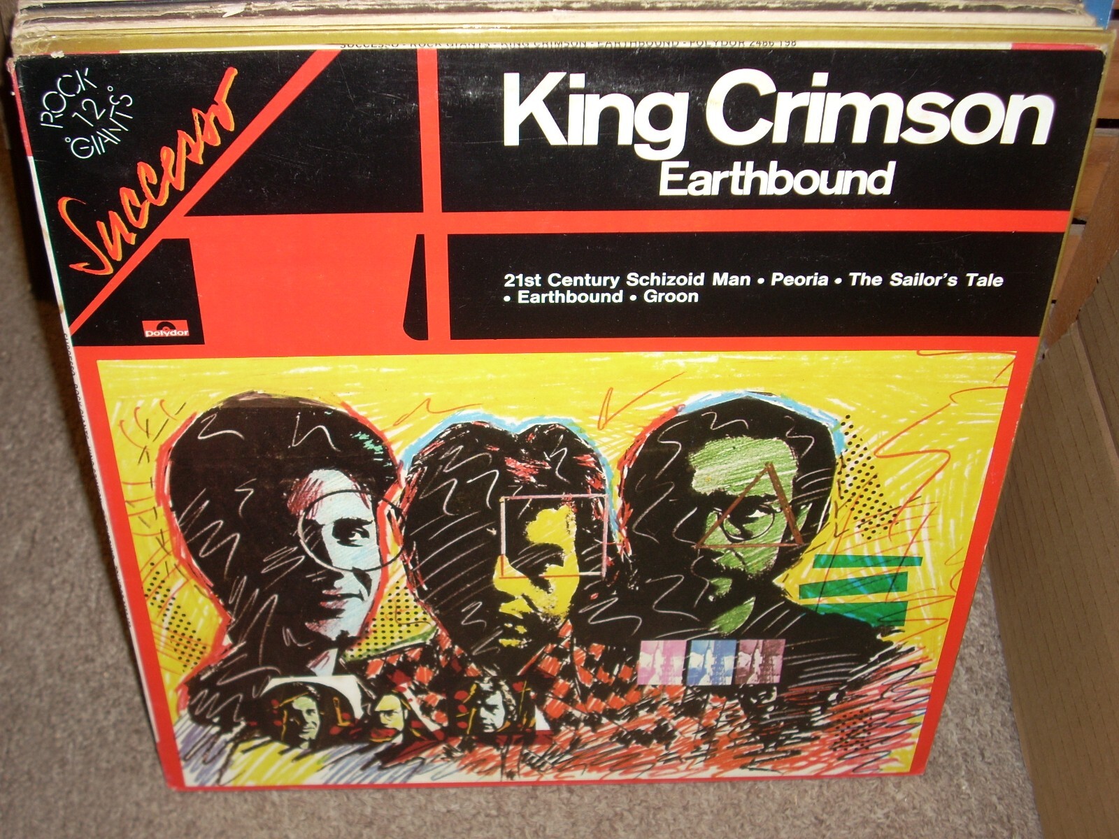 洋楽 KingCrimson Earthbound KING CRIMSON earthbound ( rock ) | eBay