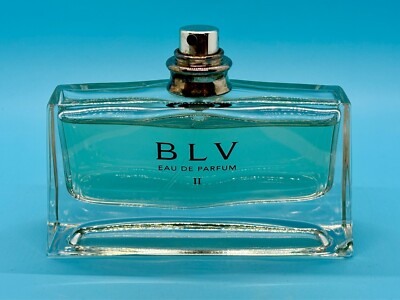 Bvlgari BLV II Eau De Parfum 1.7 oz/50 ml Spray   Vintage Collectible - Read Des
