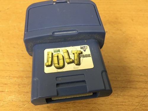 Blaze Rumble Pak Jolt Nintendo 64 Controller Accessory Blue Vibration N64
