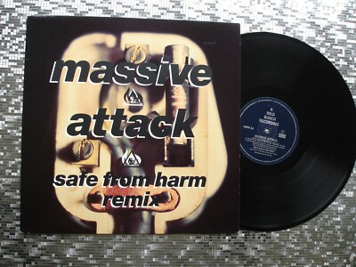 Massive Attack ~ Safe From Harm (Remix) ~ Vintage UK IMPORT Maxi Single LP WBRR3