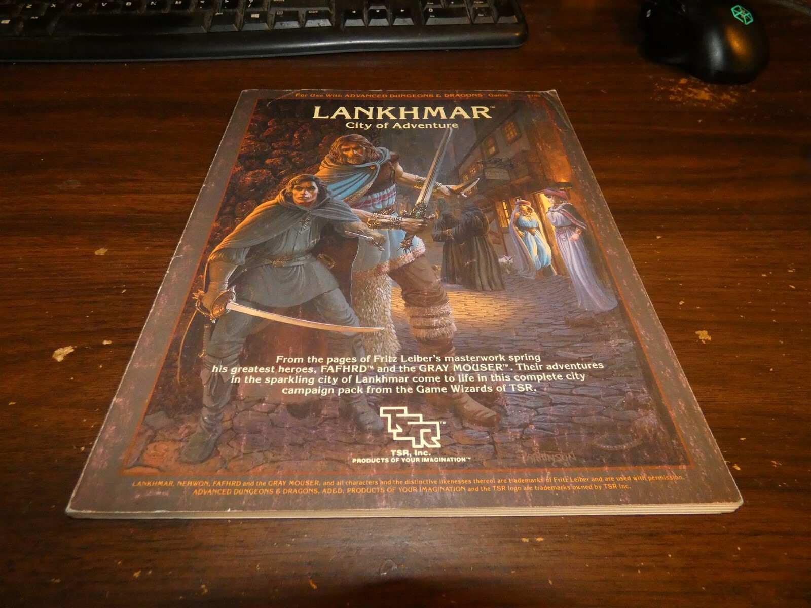 アート・デザイン・音楽 AD&D 2ED lankhmar city of adventure TSR AD&D: Lankhmar: City of Adventure - no map | eBay