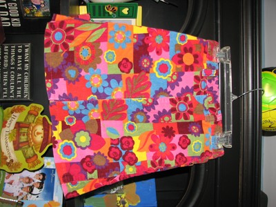 6 7 Corduroy Hippy Skirt Fine Wale Corduroy with Adjustable Fit in the Waistband