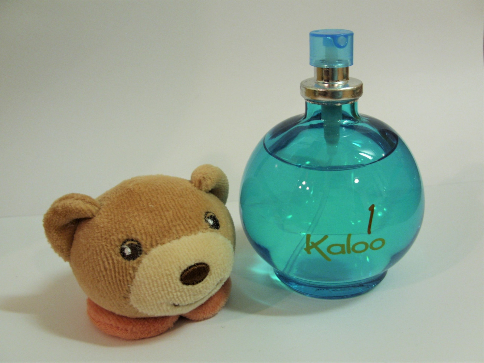 2 pc Gift Set KALOO 1 BLUE 3.4 oz Spray Fragrance + Teddy Bear RARE New in Box!