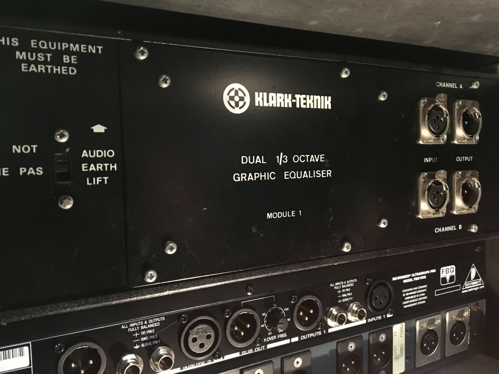 Klark Teknik DN-360 30-Band 1/3 Octave Graphic Equalizer EQ DN360