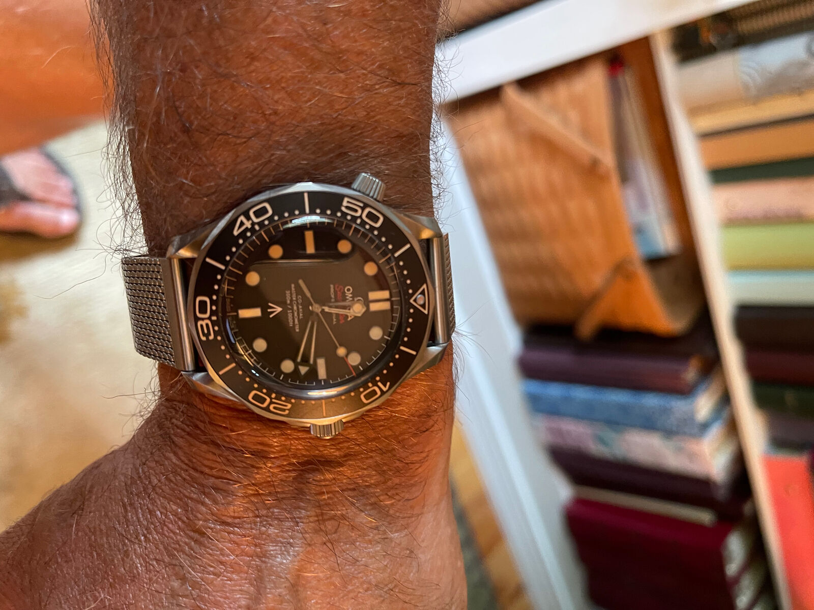 New Omega Seamaster Diver 300M James Bond 007 Men's Watch New Omega Seamaster Diver 300M James Bond 007 Men's Watch