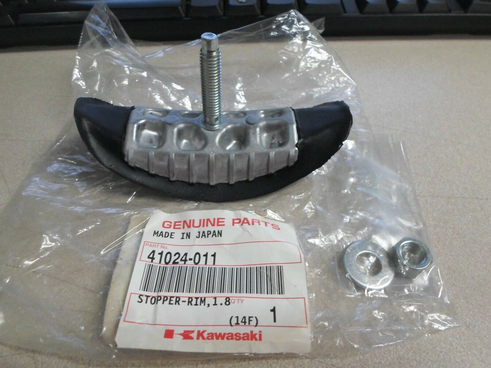 NOS Kawasaki OEM Dunlop SK-5542 1.85B Bead Protector KX80 NOS Kawasaki OEM Dunlop SK-5542 1.85B Bead Protector KX80