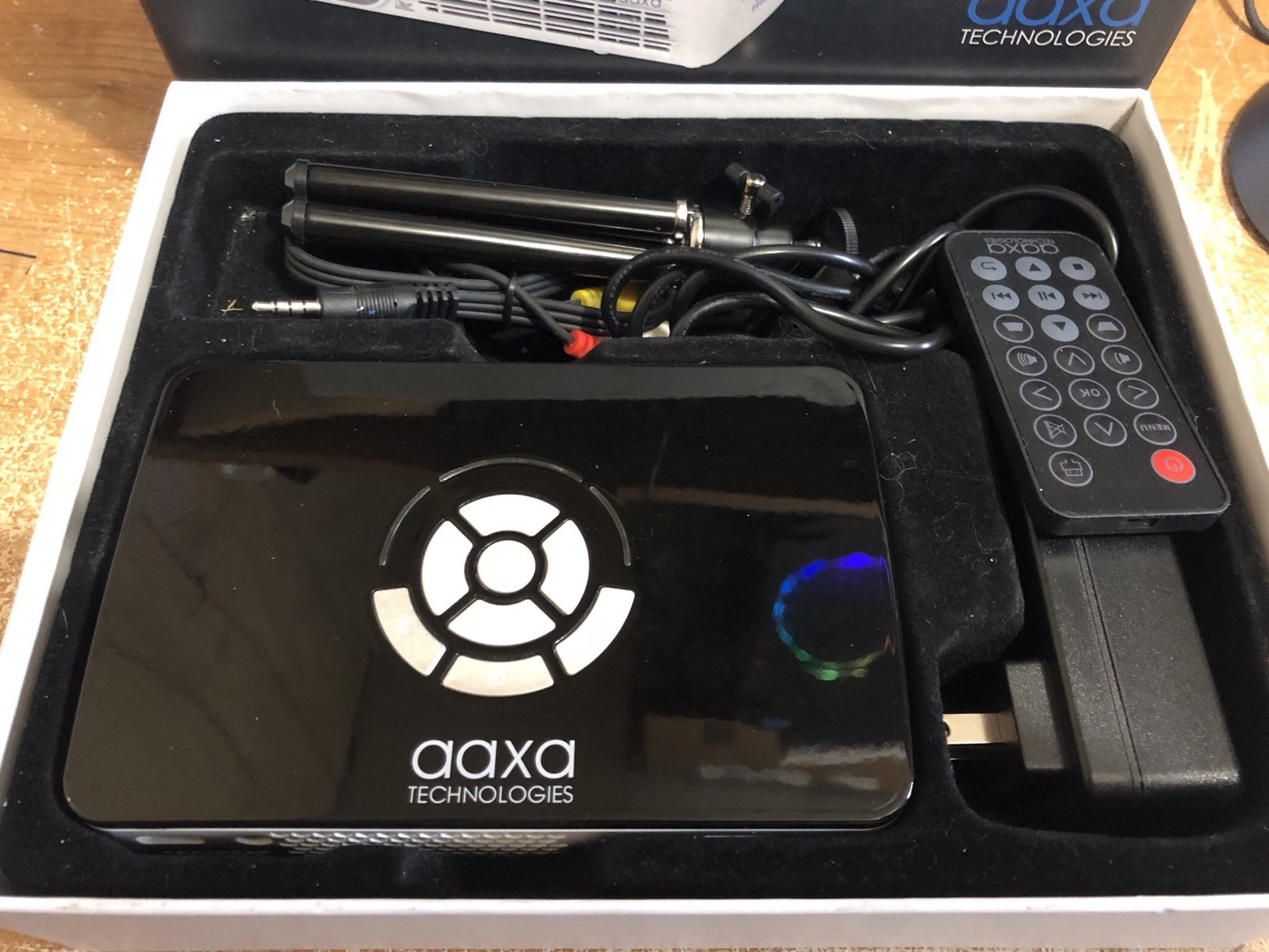 AAXA P300 HD LED DLP Mini Portable Pico Projector 500 LED Lumens, HDMI, 1080P