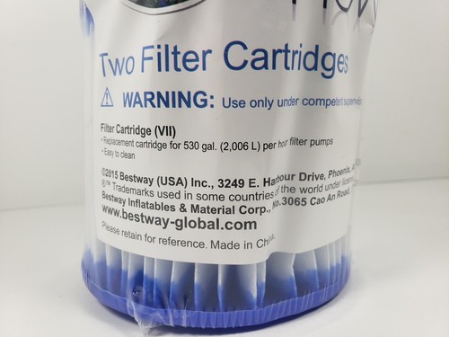 10 Bestway Swimming Pool Filter Pump Replacement Cartridge Type VII 5 packs of 2
