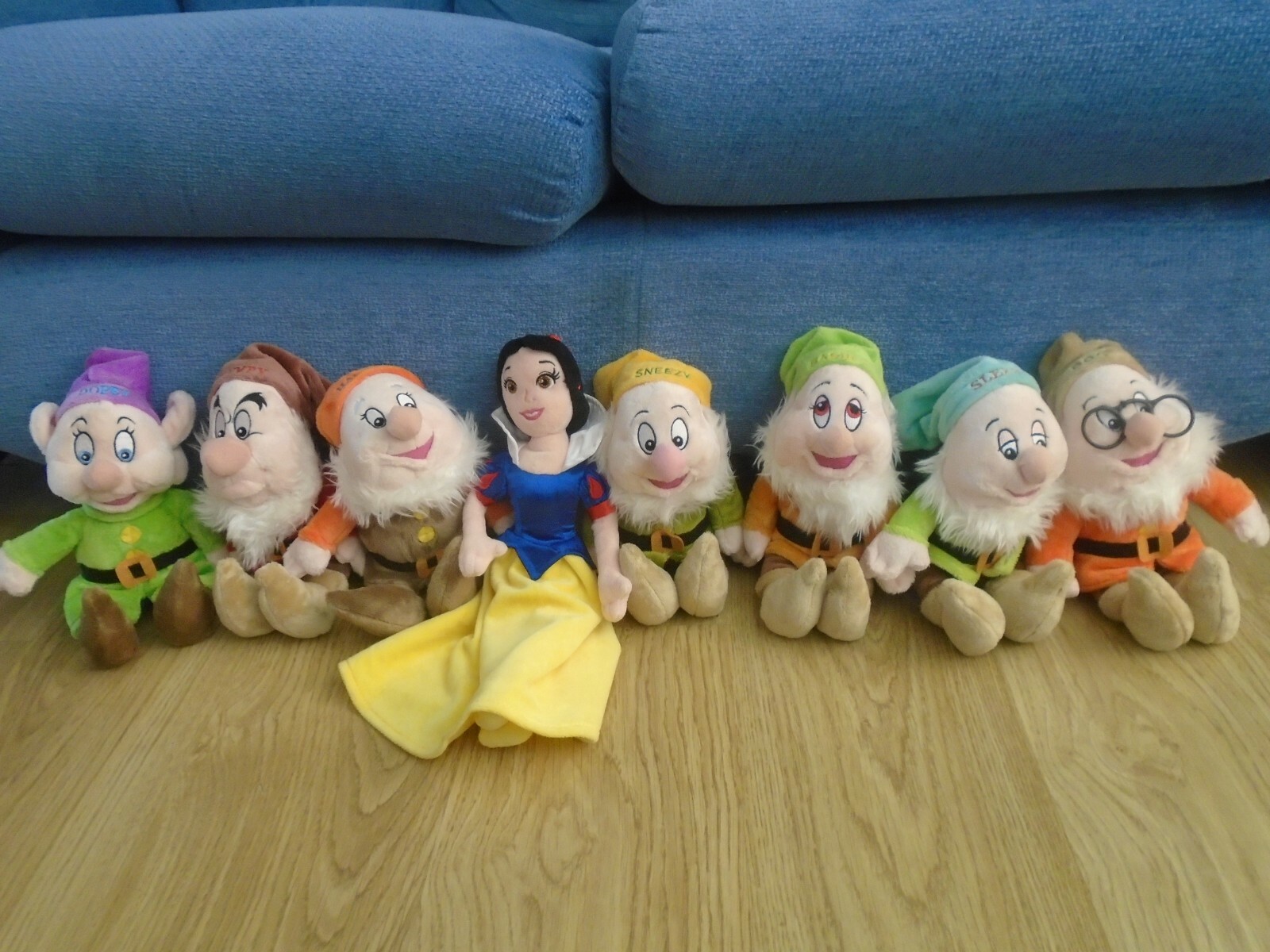 7 dwarfs plush toys