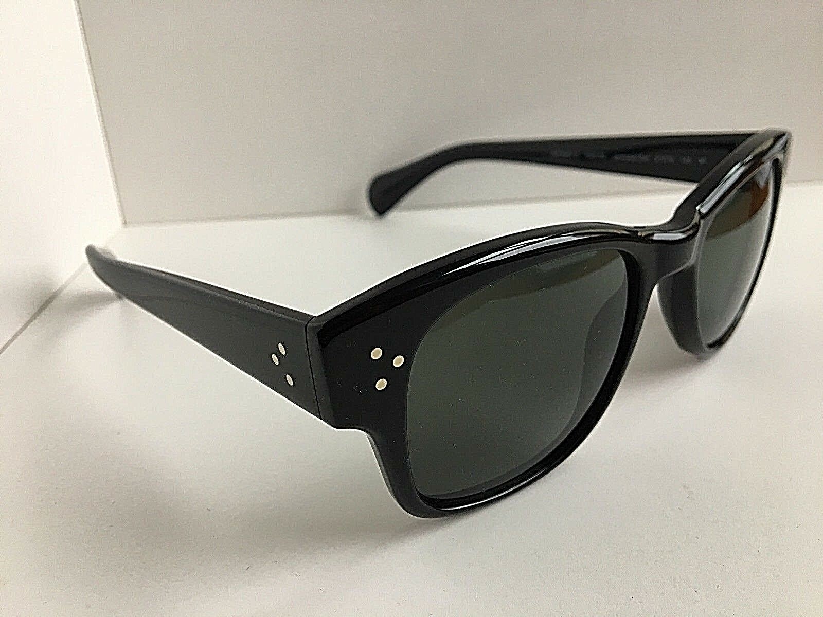 Pre-owned Oliver Peoples Polarized  Ov 5242s 1005/p2 Jannsson 51mm Black Men Sunglasses
