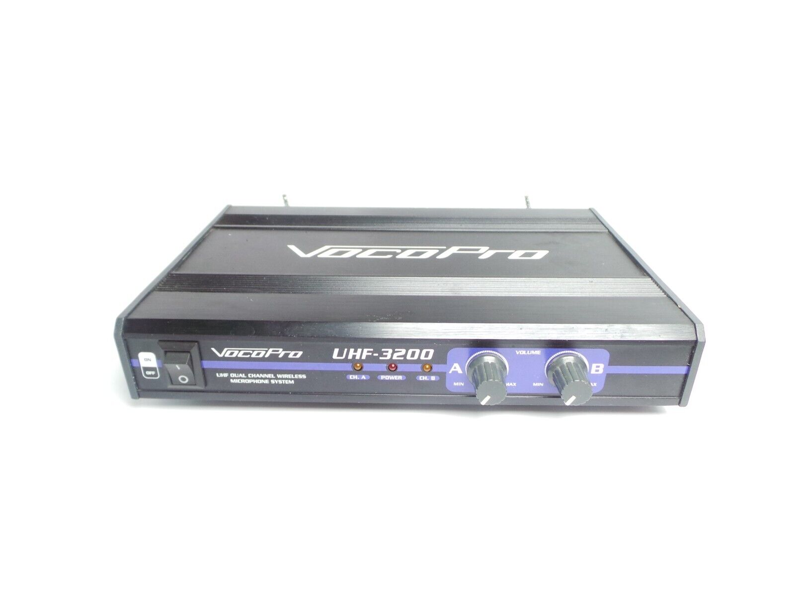 Model　System　VocoPro　UHF　Microphone　Dual　Wireless　Channel　UHF-3200　NO　CORDのeBay公認海外通販｜セカイモン