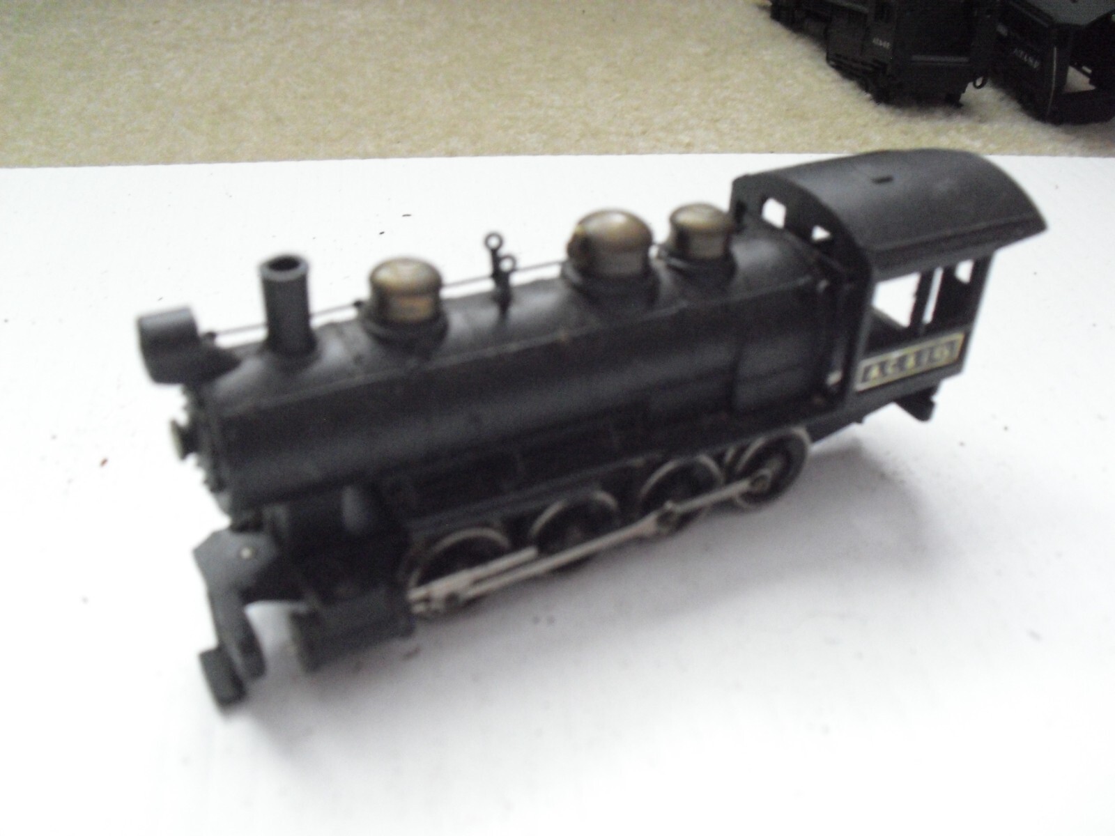 Vintage HO Scale New One Japan AC&l Ry Black Steam