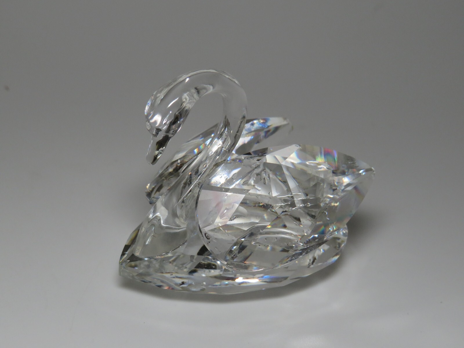 その他 swan crystal Swarovski Medium Swan Open Wings Crystal 7633 NR 050 000