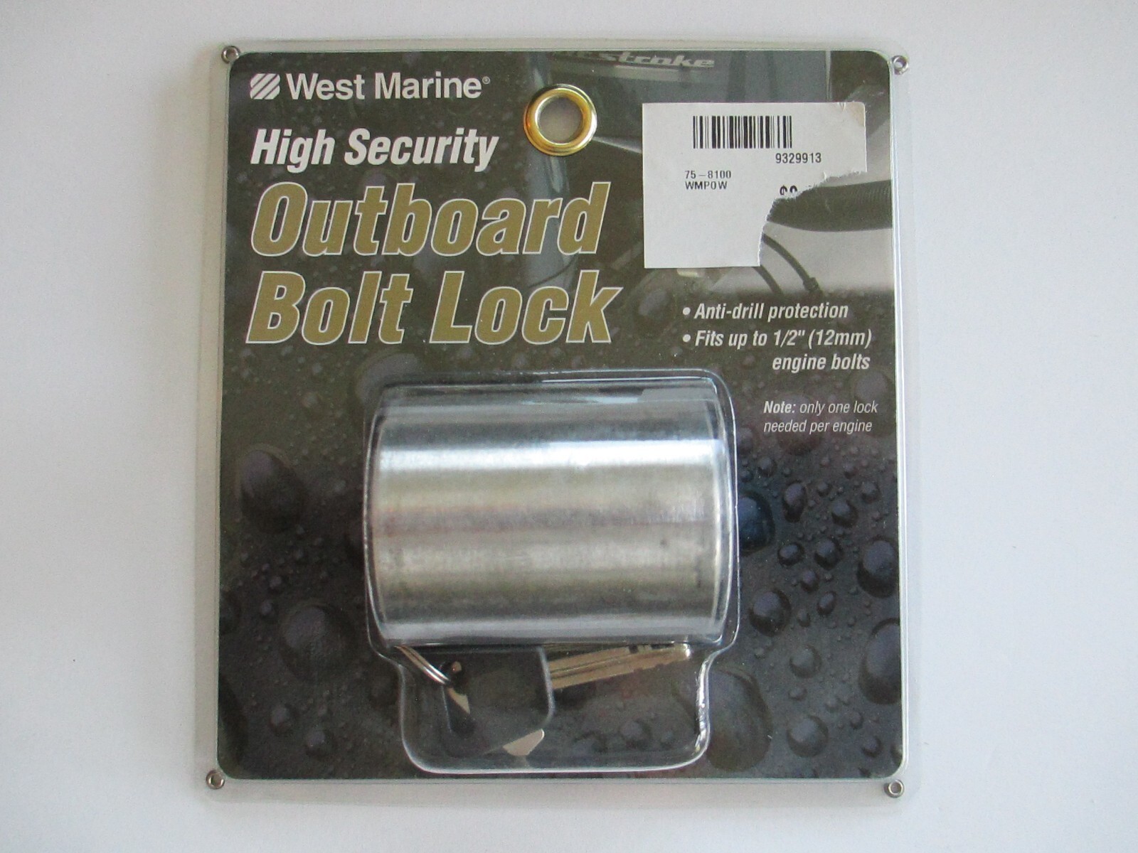 West Marine Outboard Motor Lock BoltOn Stainless 758100 M9329913 C33のeBay公認海外通販｜セカイモン