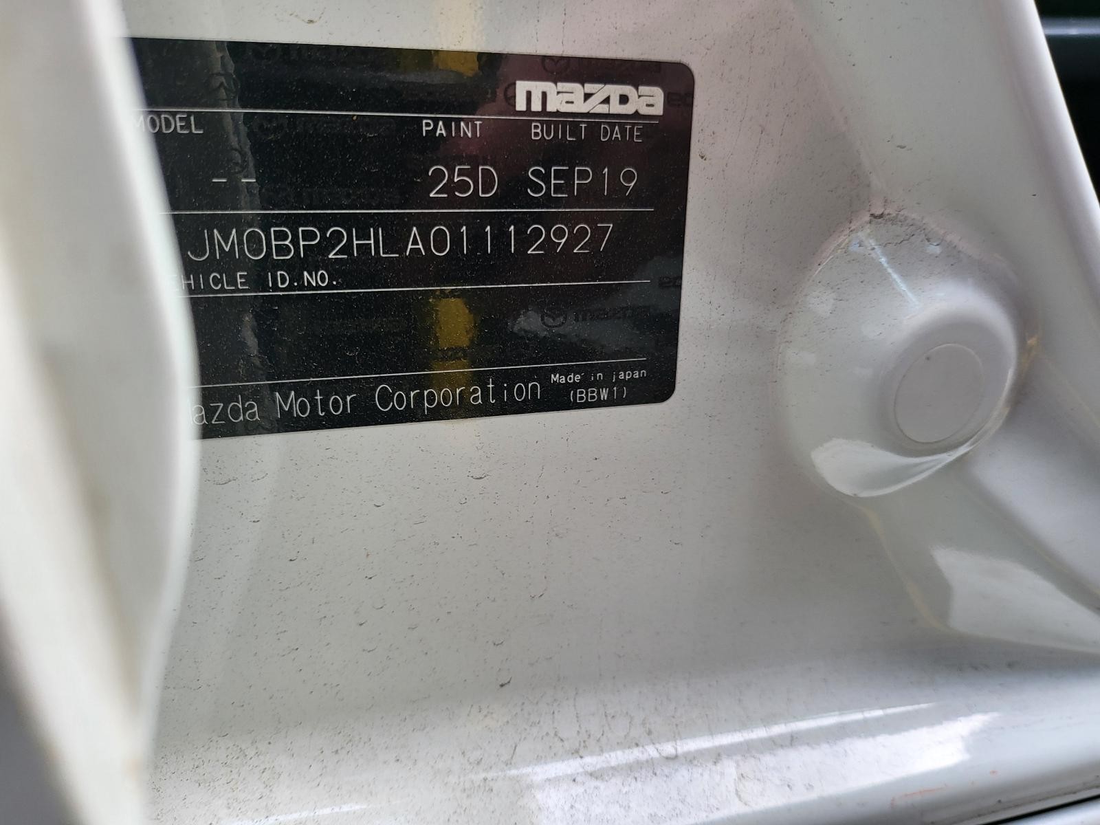 Mazda 3 Power Window MASTER Switch BP 03/2019-11/2021 - thumbnail 8