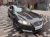 2014 JAGUAR XF LUXURY SPORTBRAKE 2.2 AUTO  DIESEL ESTATE GREY 5dr + TOW BAR