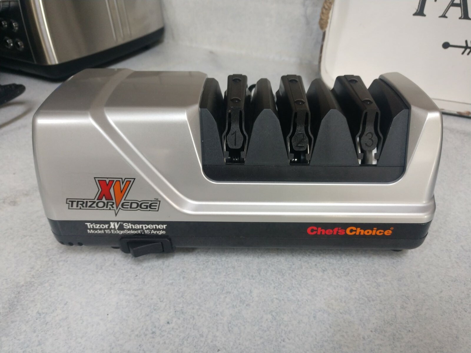 Chef's Choice Trizor XV Platinum Electric Knife Sharpener M15