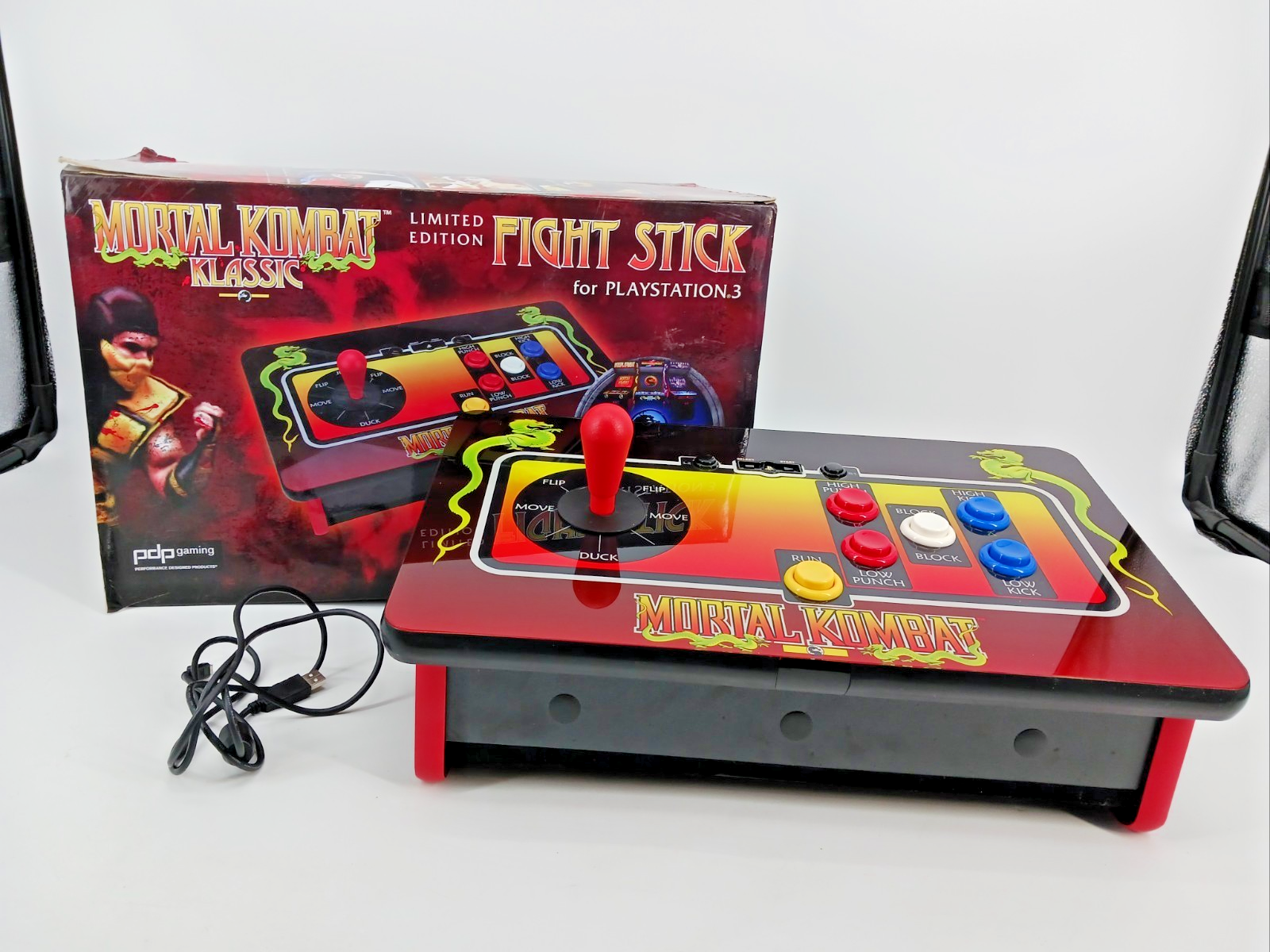 Mortal Kombat Fight Stick for PS3 美品 Mortal Kombat Klassic Limited Edition Fight Stick For